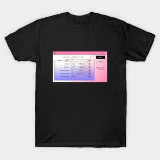 Retro Graphic Designers T-Shirt